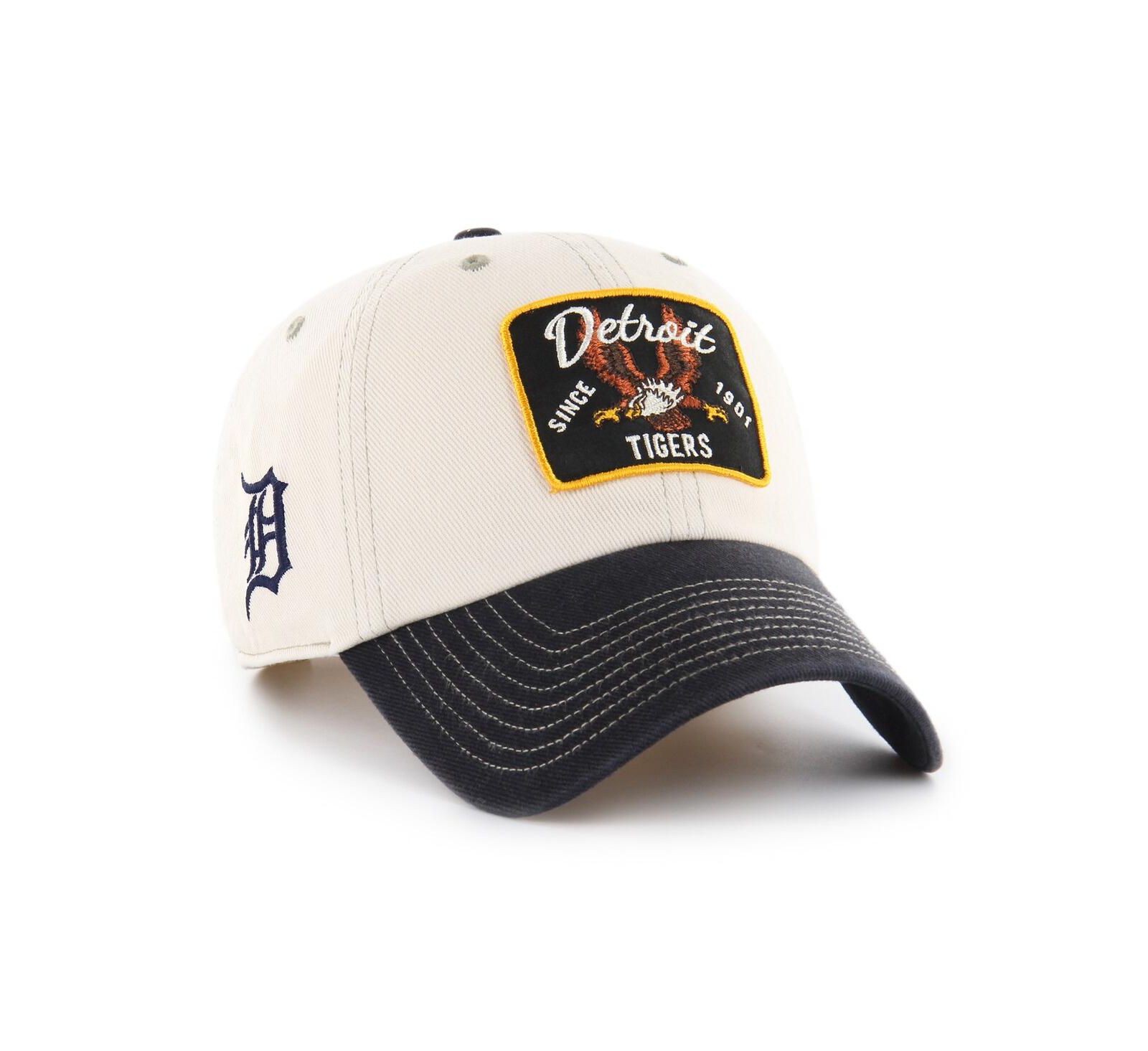 Мужская бейсболка '47 Brand Detroit Tigers Keepsake Collection Clean Up