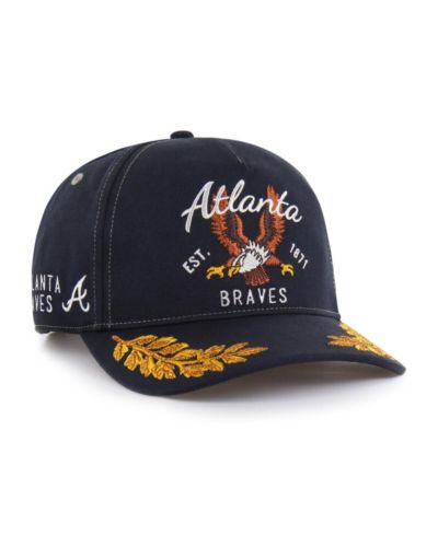 Мужская регулируемая кепка '47 Brand Atlanta Braves Keepsake Collection, темно-синяя