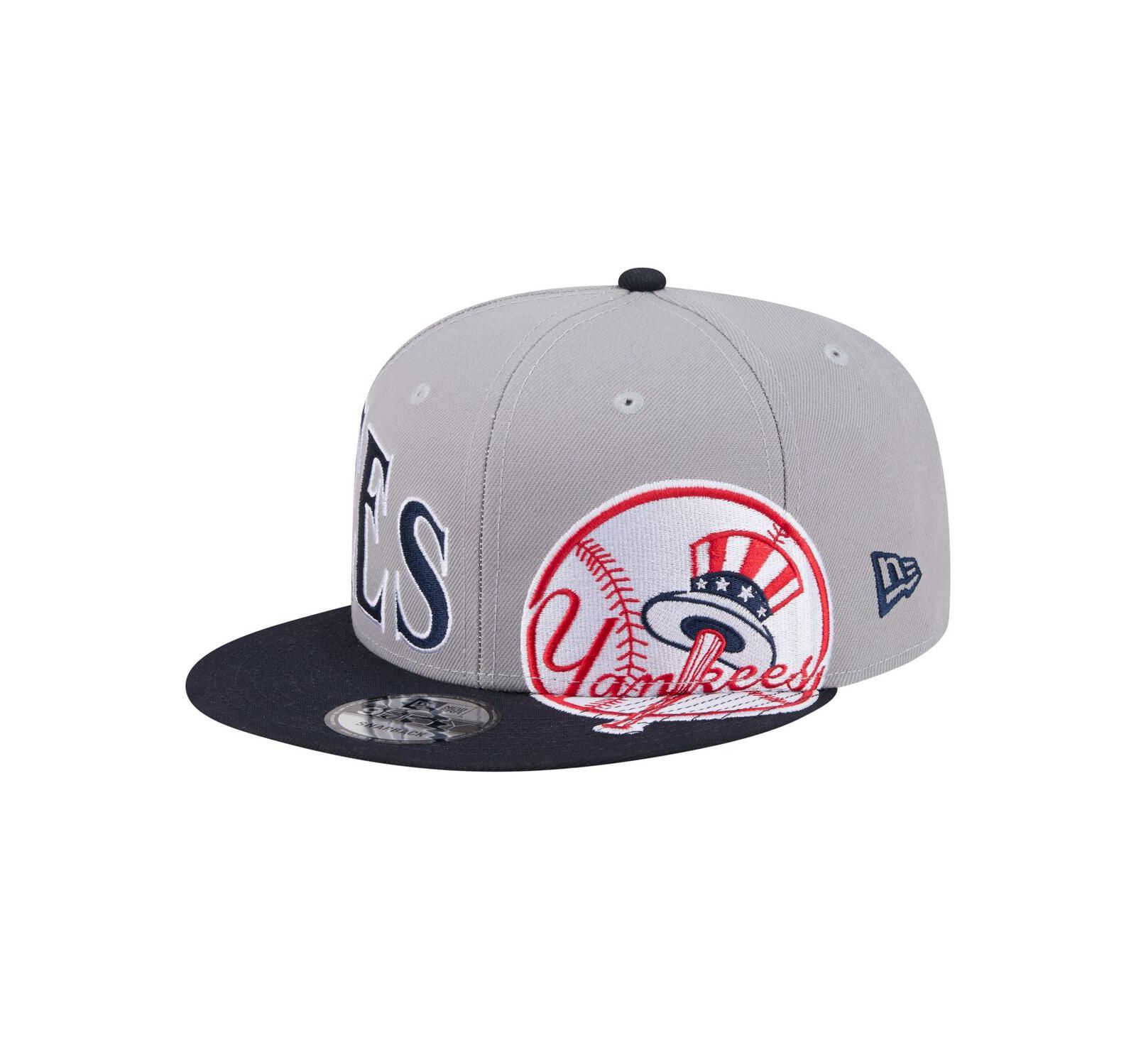 New Era Мужская бейсболка 9FIFTY New York Yankees, серая/темно-синяя