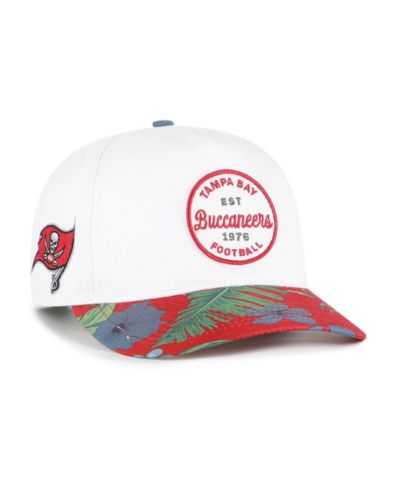 Регулируемая кепка '47 Brand Tampa Bay Buccaneers Beach Side Hitch для мужчин, белая/красная