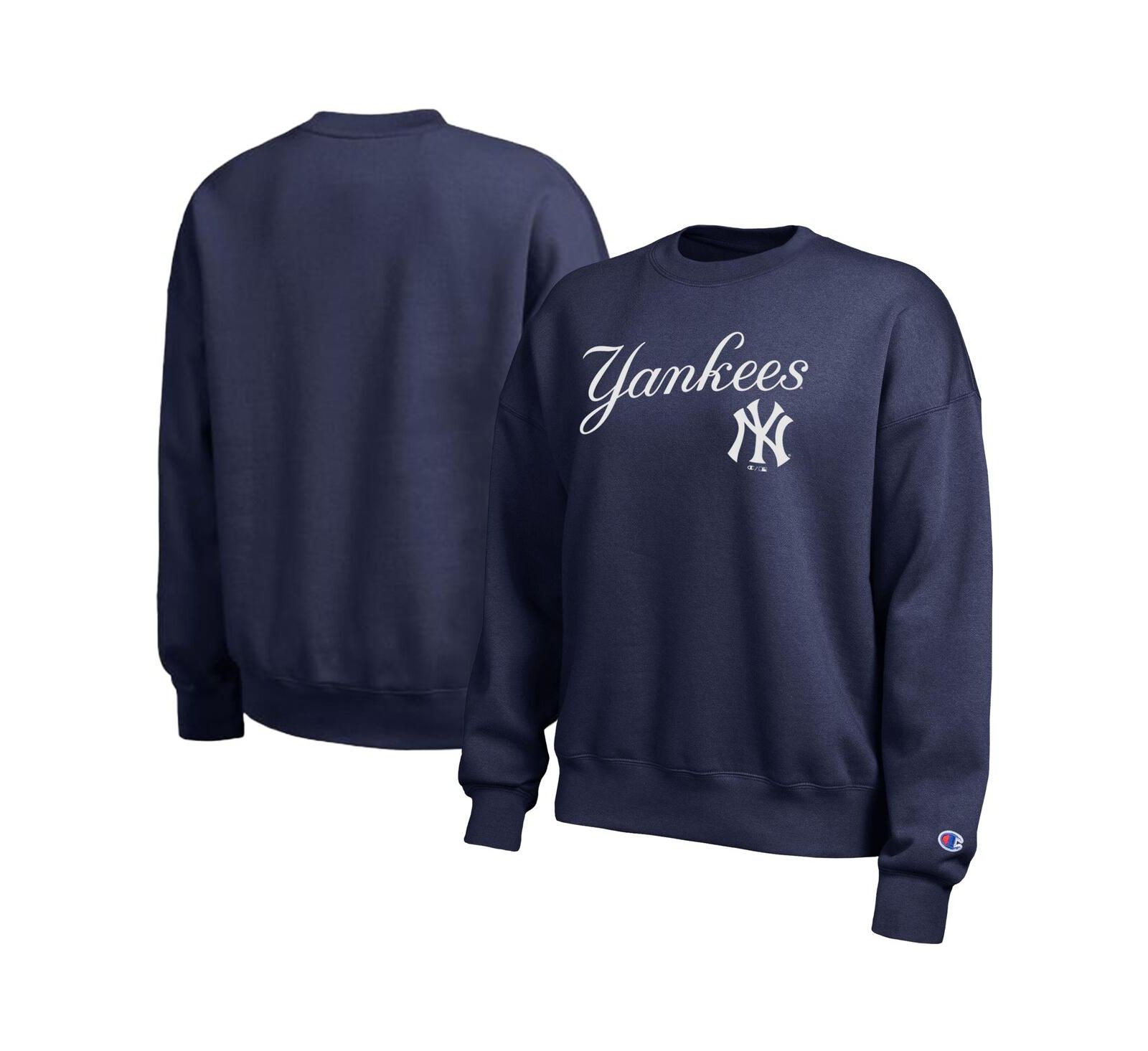 Champion Women's Athletic Navy New York Yankees All Star Sweatshirt