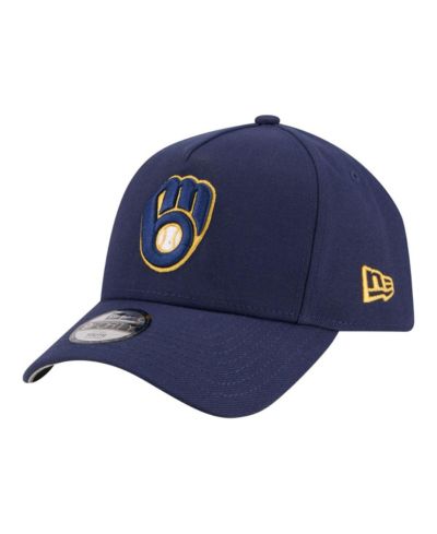 Детская кепка New Era Milwaukee Brewers 9FORTY A-Frame Adjustable Navy