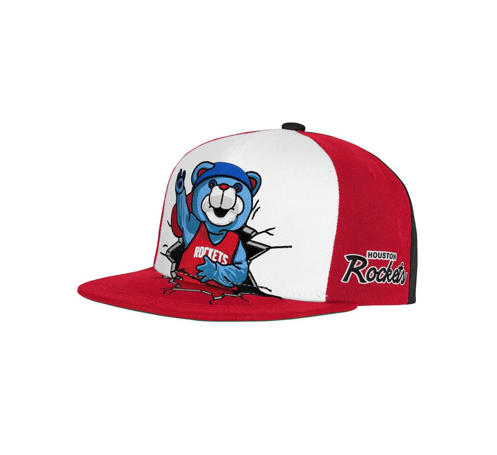 Детская кепка Mitchell & Ness Red Houston Rockets Mascot Snapback