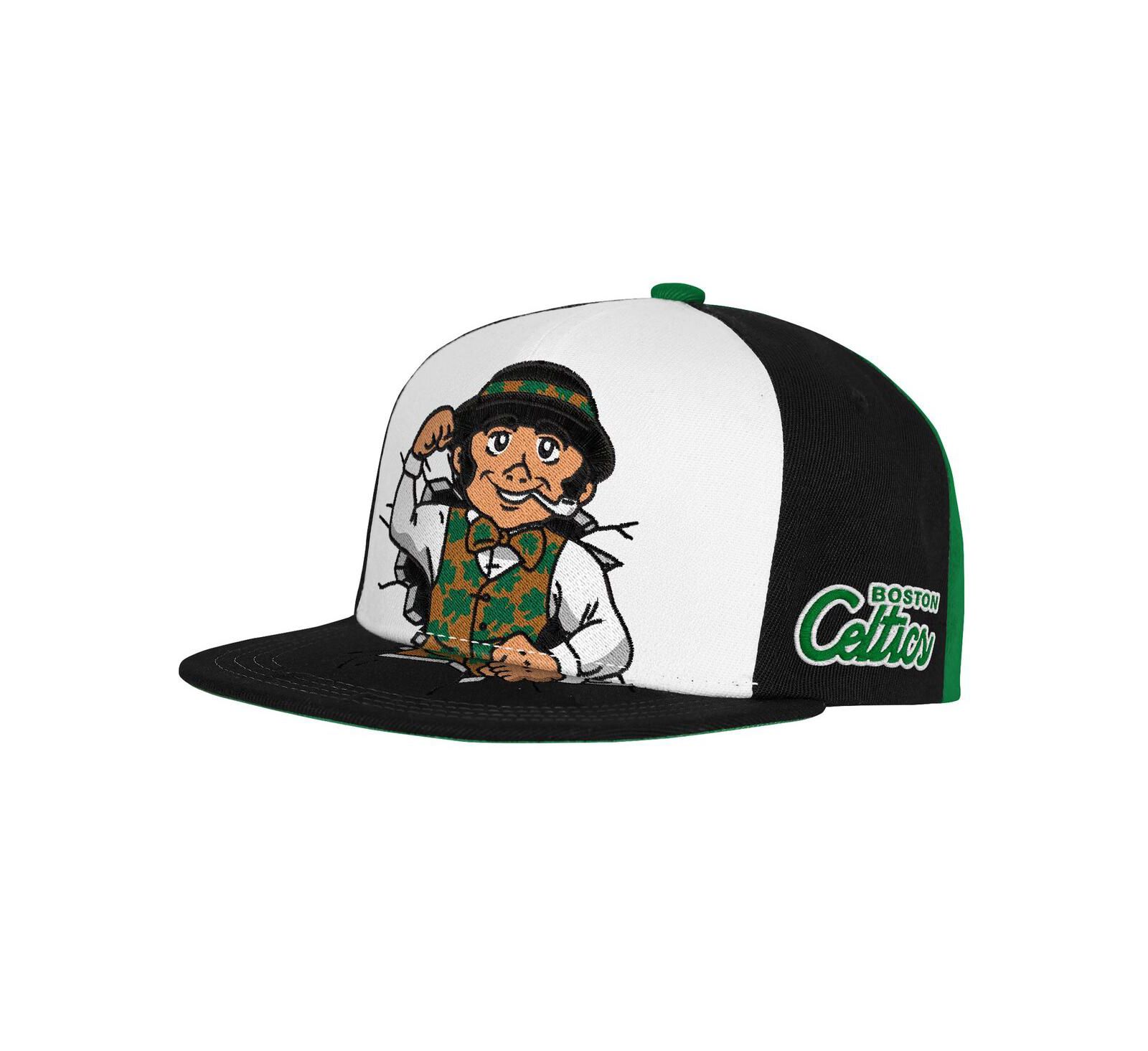 Mitchell & Ness Big Boys and Girls Green Boston Celtics Mascot Snapback Hat