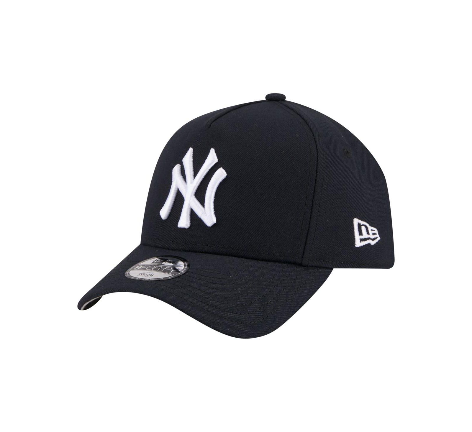 New Era регулируемая кепка 9FORTY A-Frame Navy New York Yankees для мальчиков