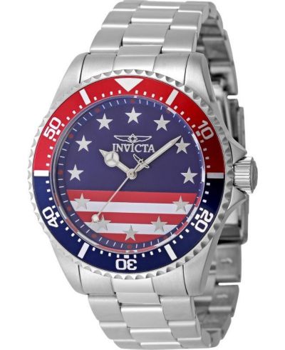 Invicta Men's 48942 Pro Diver Quartz PC21 Red,Dial Watch