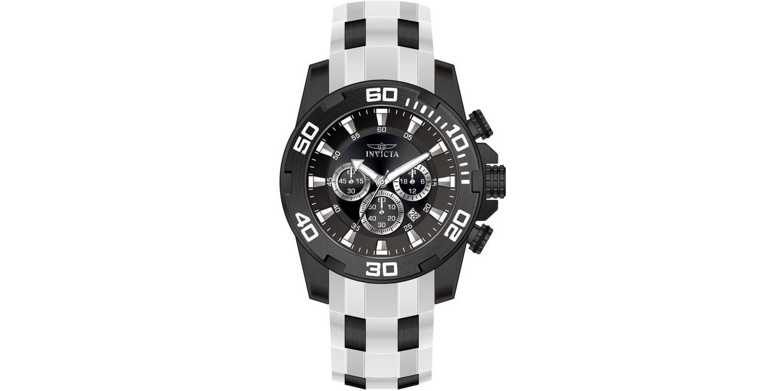 Мужские кварцевые часы Invicta 44549 Pro Diver с металлическим циферблатом