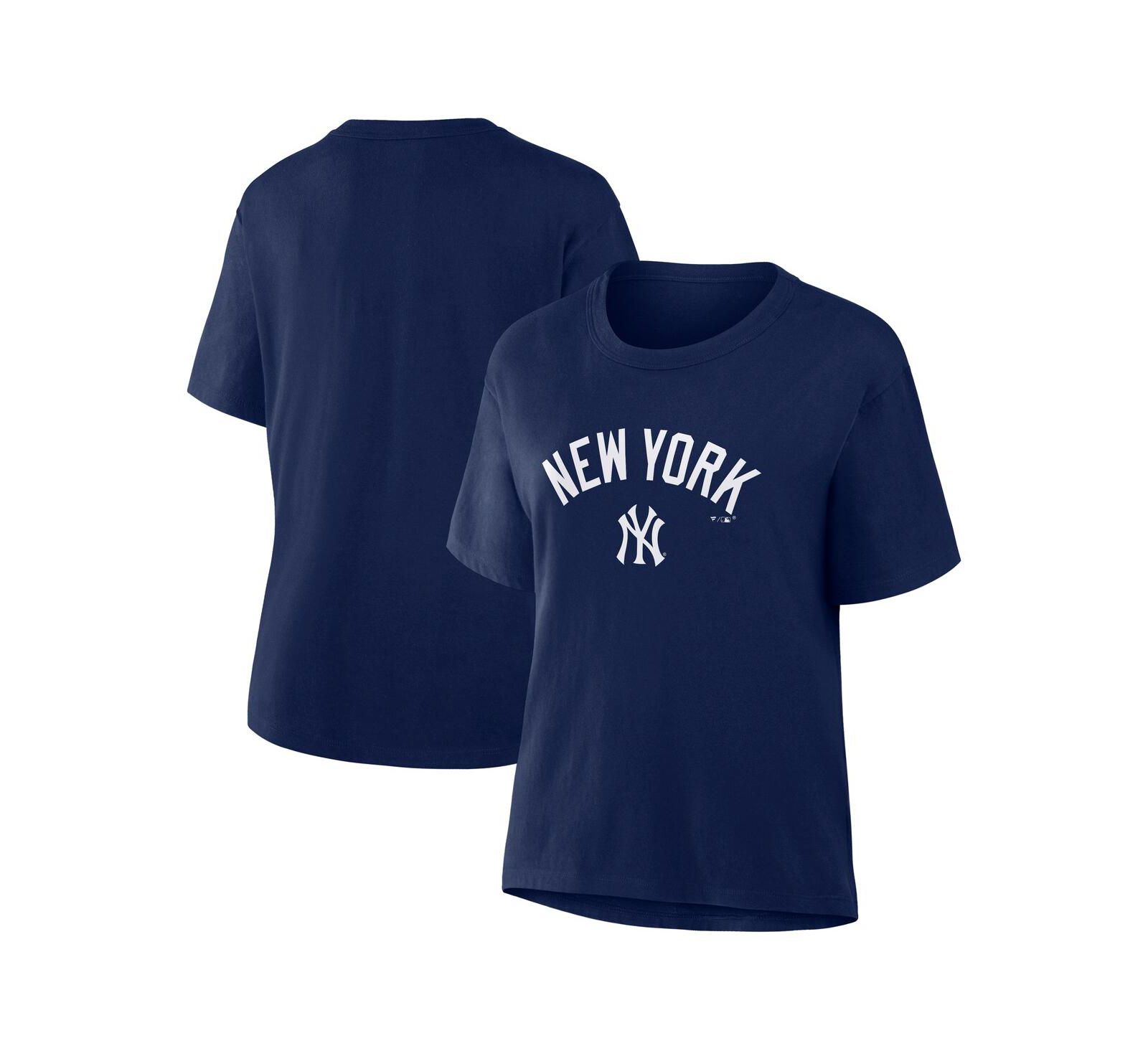 Fanatics Женская футболка New York Yankees Lockup Legacy, темно-синяя