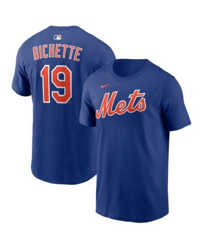 Nike Men's Bo Bichette Royal New York Mets Name & Number T-Shirt
