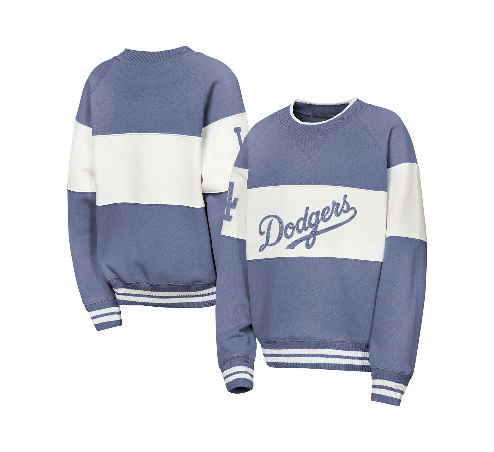 Outerstuff свитшот для мальчиков и девочек Blue Los Angeles Dodgers Ultimate Pastels On Base