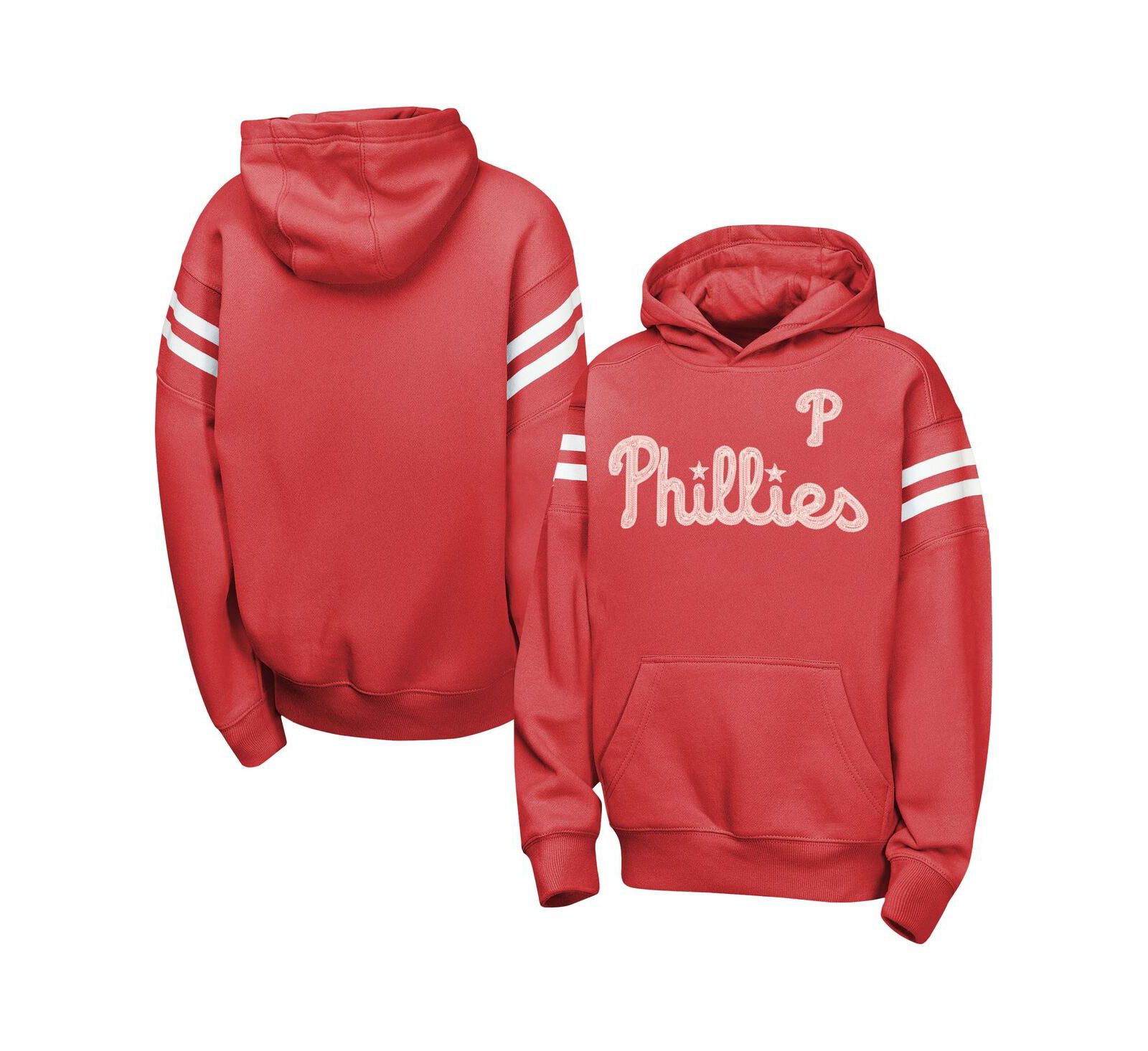 Худи Outerstuff для мальчиков и девочек красное Philadelphia Phillies Welcome Team