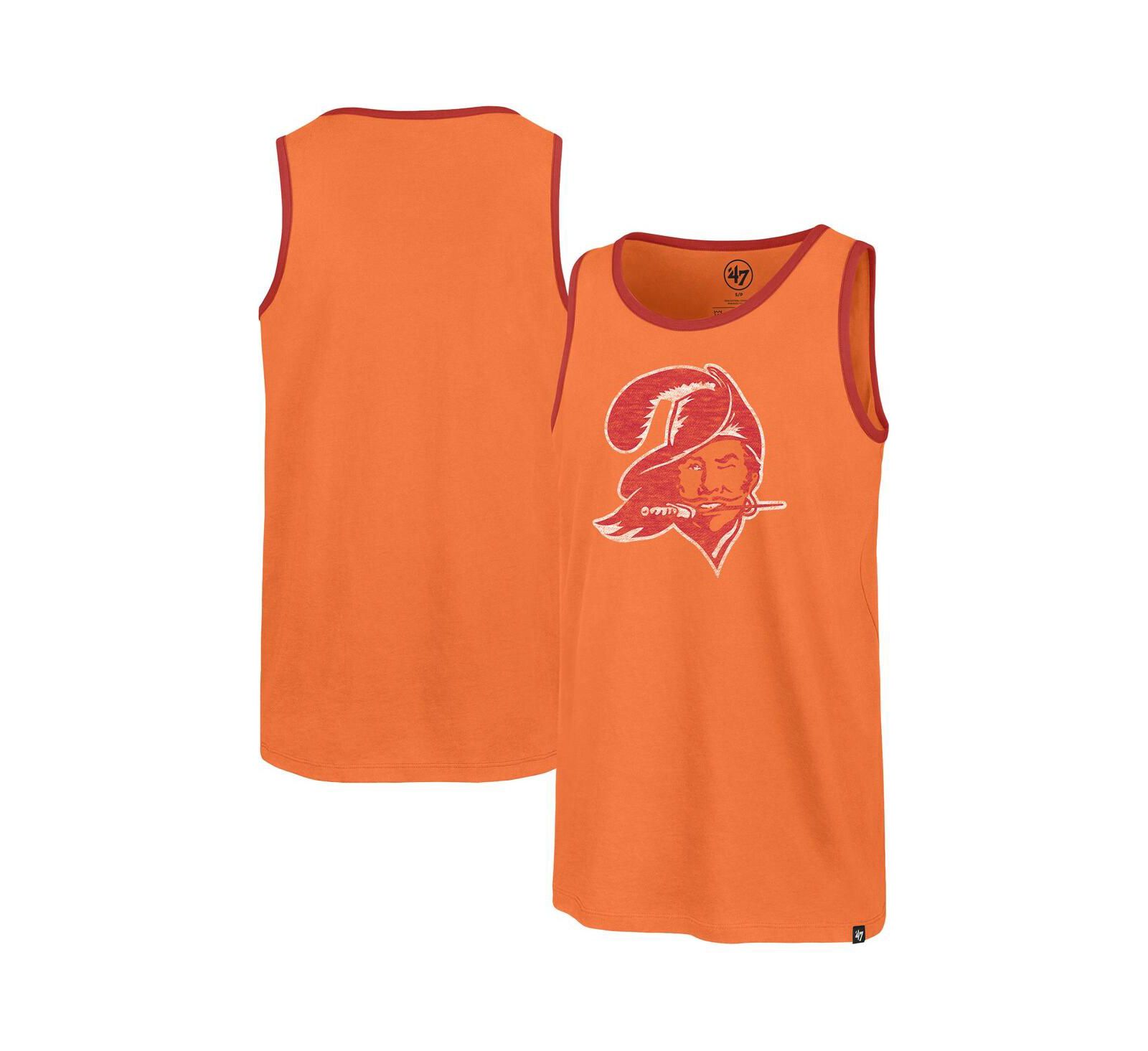 Мужская майка '47 Brand Orange Tampa Bay Buccaneers Premier Franklin Tank Top
