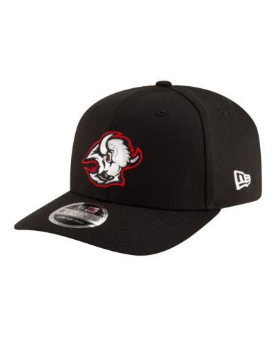 New Era Men's Black Buffalo Sabres 9SEVENTY Stretch-Snap Adjustable Hat