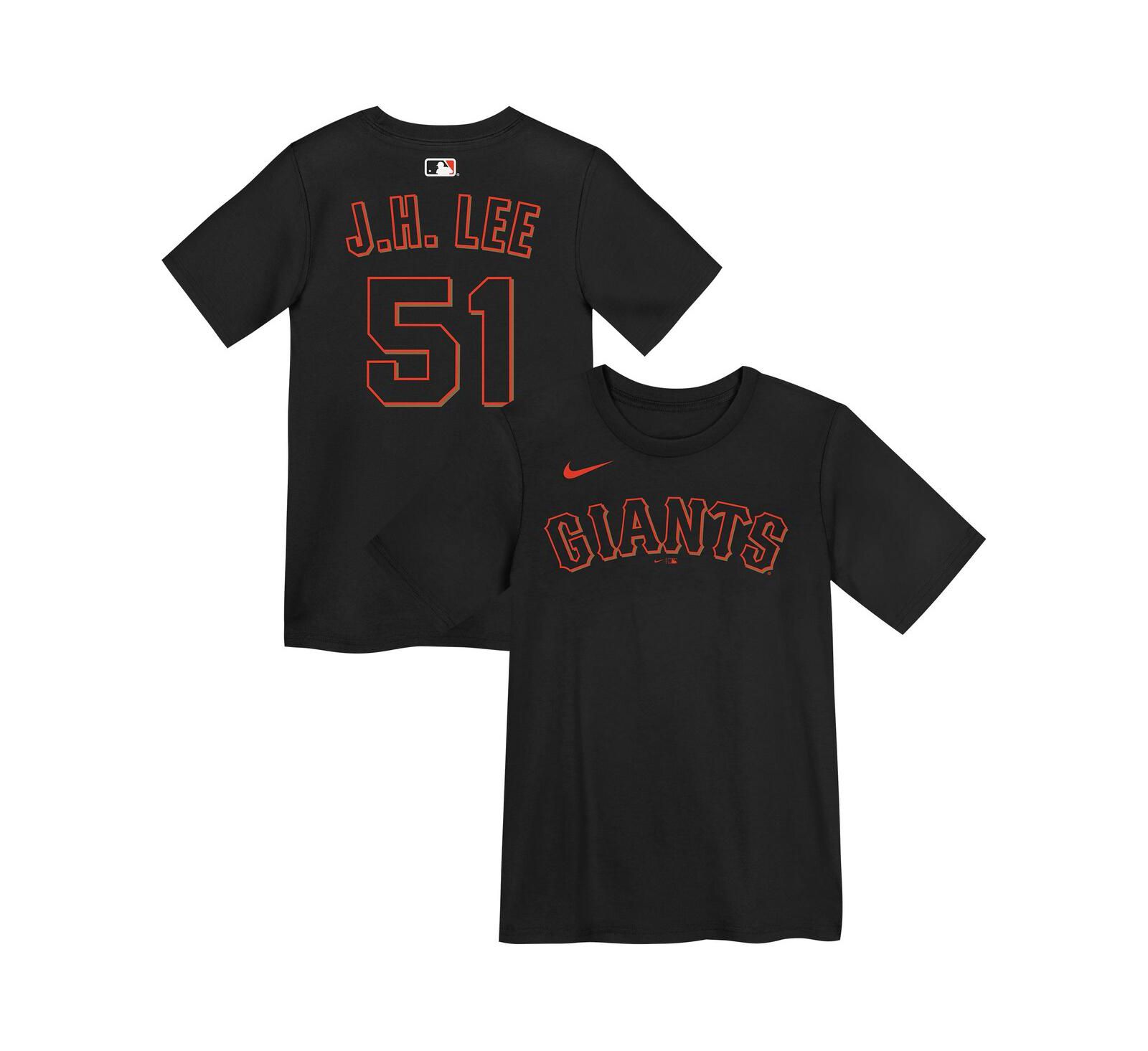 Nike Детские футболка Jung Hoo Lee Black San Francisco Giants Name & Number