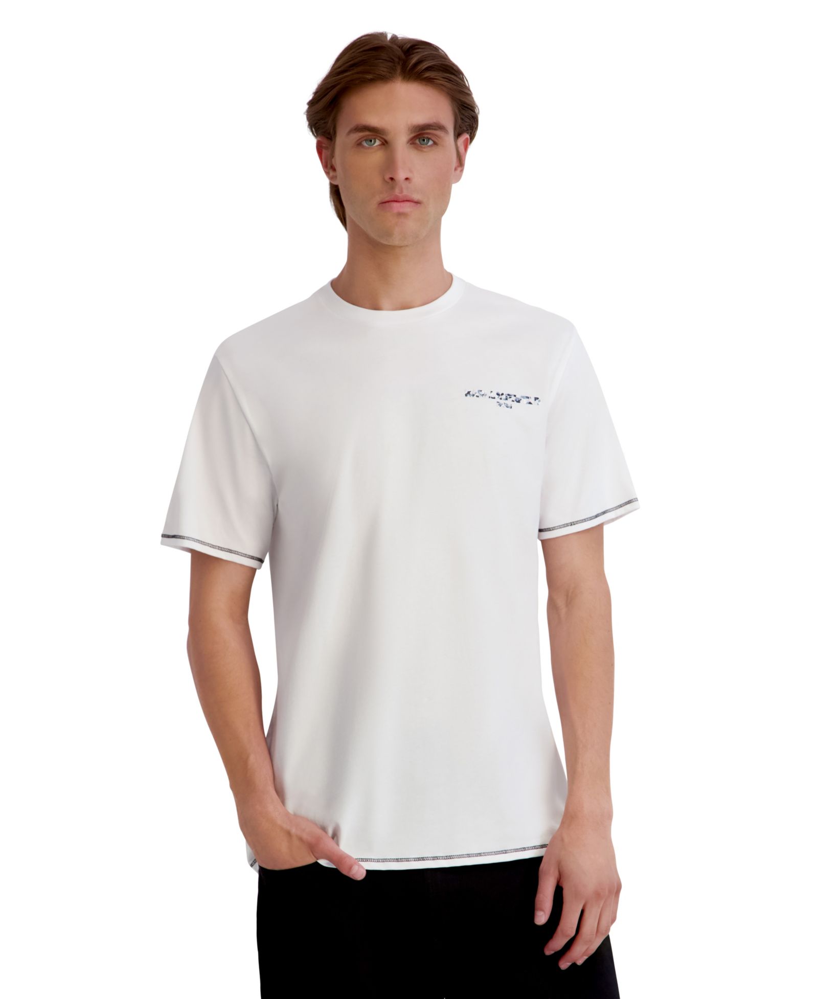 Футболка KARL LAGERFELD PARIS Men's Small Raise Camo Logo