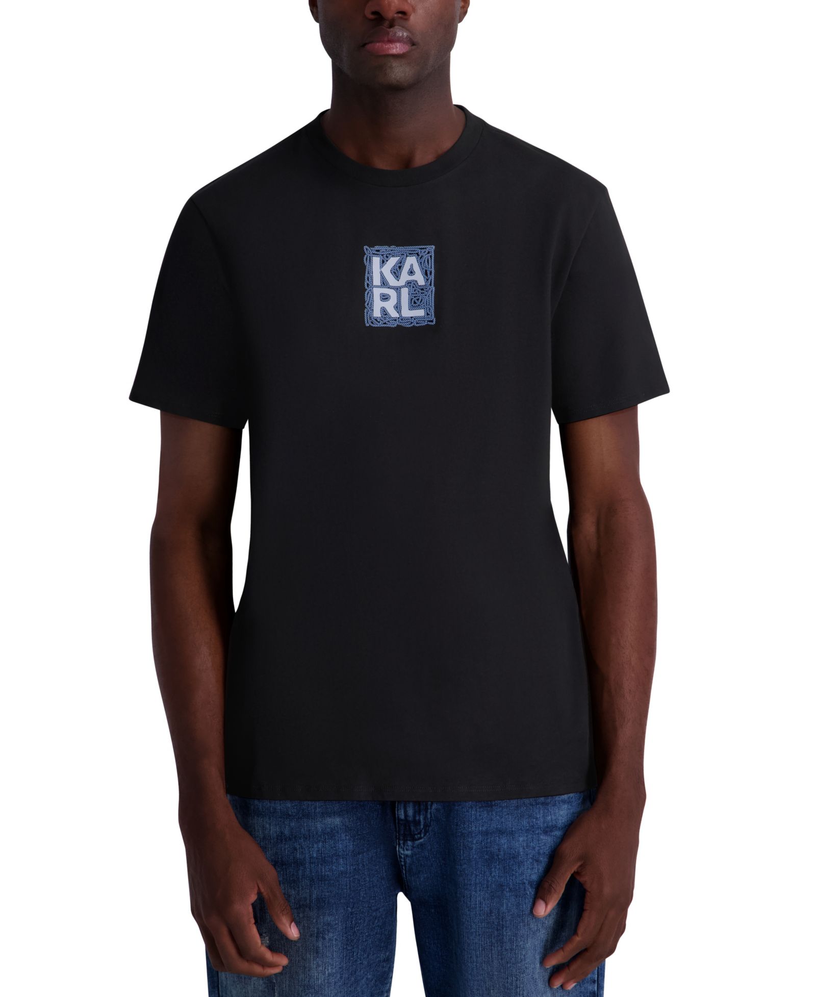 KARL LAGERFELD PARIS Men's Graphic T-Shirt