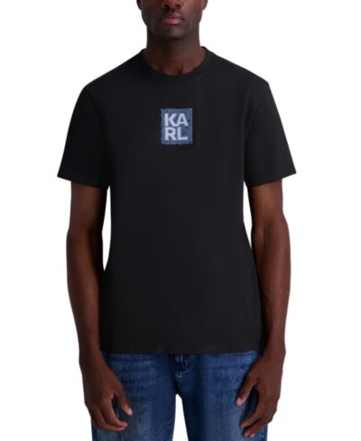 KARL LAGERFELD PARIS Men's Graphic T-Shirt
