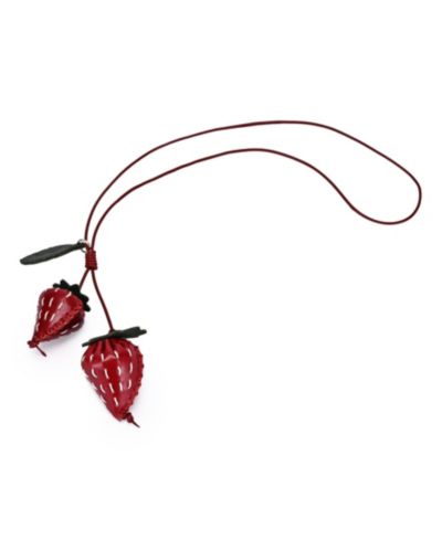Подвеска OLD TREND Strawberry Mini Handcrafted Botanical Fruit Charm