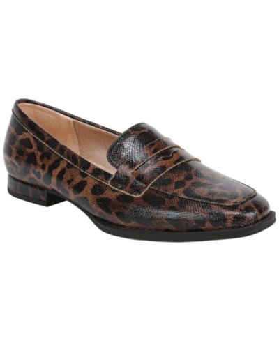 Brown Leopard Faux Leather