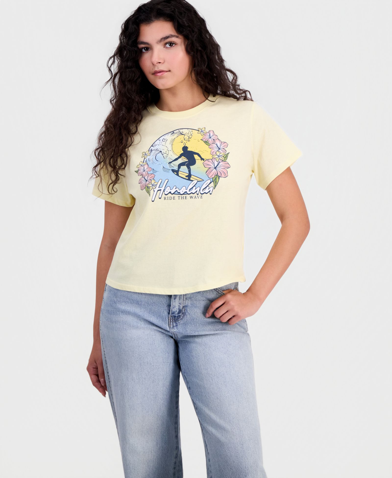 Pretty Rebel Детский хлопковый T-shirt Honolulu Surf