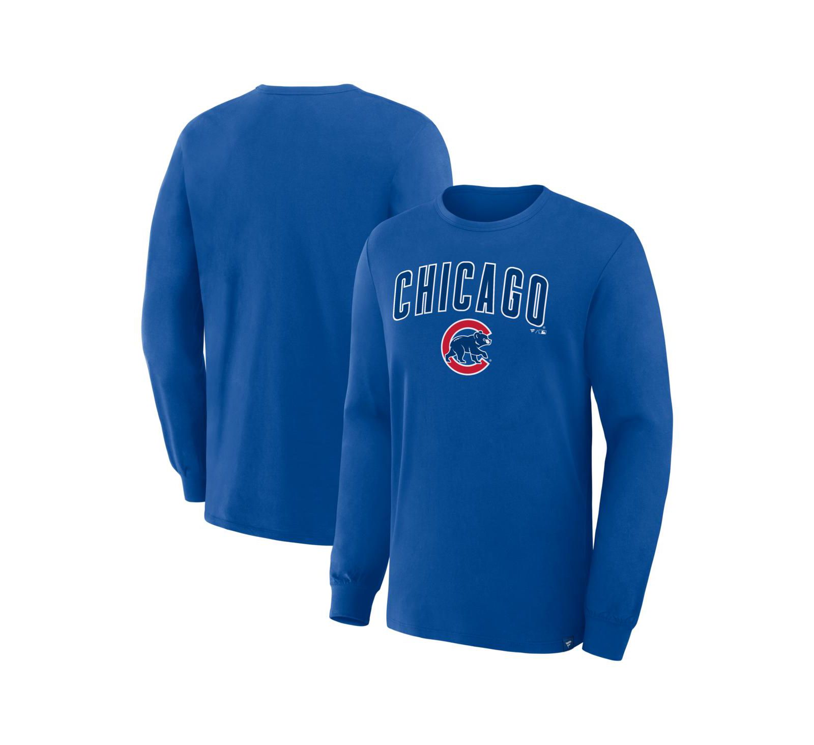Fanatics Men's Royal Chicago Cubs Lock-Up Legacy Long Sleeve T-Shirt