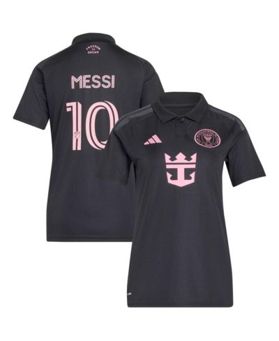 Женская реплика джерси Adidas Lionel Messi Inter Miami CF 2026 Presagio, черная