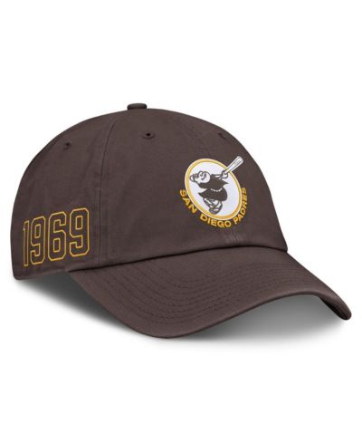 Nike Мужская регулируемая кепка San Diego Padres Cooperstown Club Brown