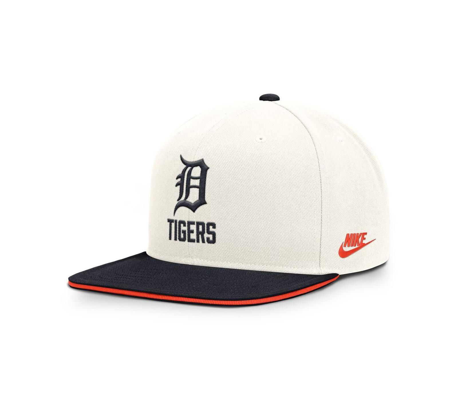 Nike Мужская кепка Detroit Tigers Cooperstown Pro Dri-FIT Snapback Cream/Navy