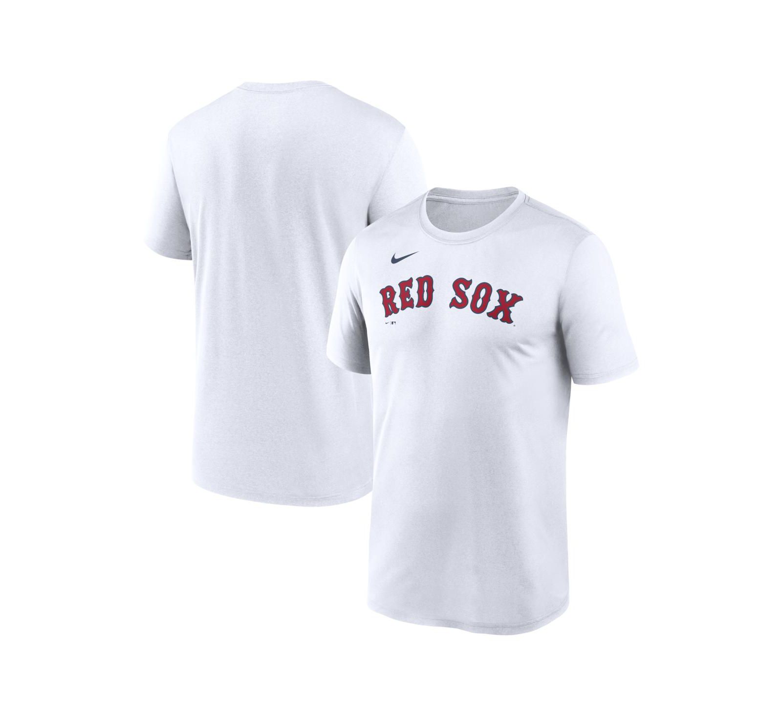 Nike Мужская белая футболка Boston Red Sox New Legend Dri-FIT