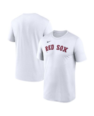 Nike Мужская белая футболка Boston Red Sox New Legend Dri-FIT