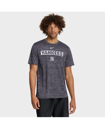 Мужская футболка Nike Black New York Yankees Velocity Dri-FIT T-Shirt