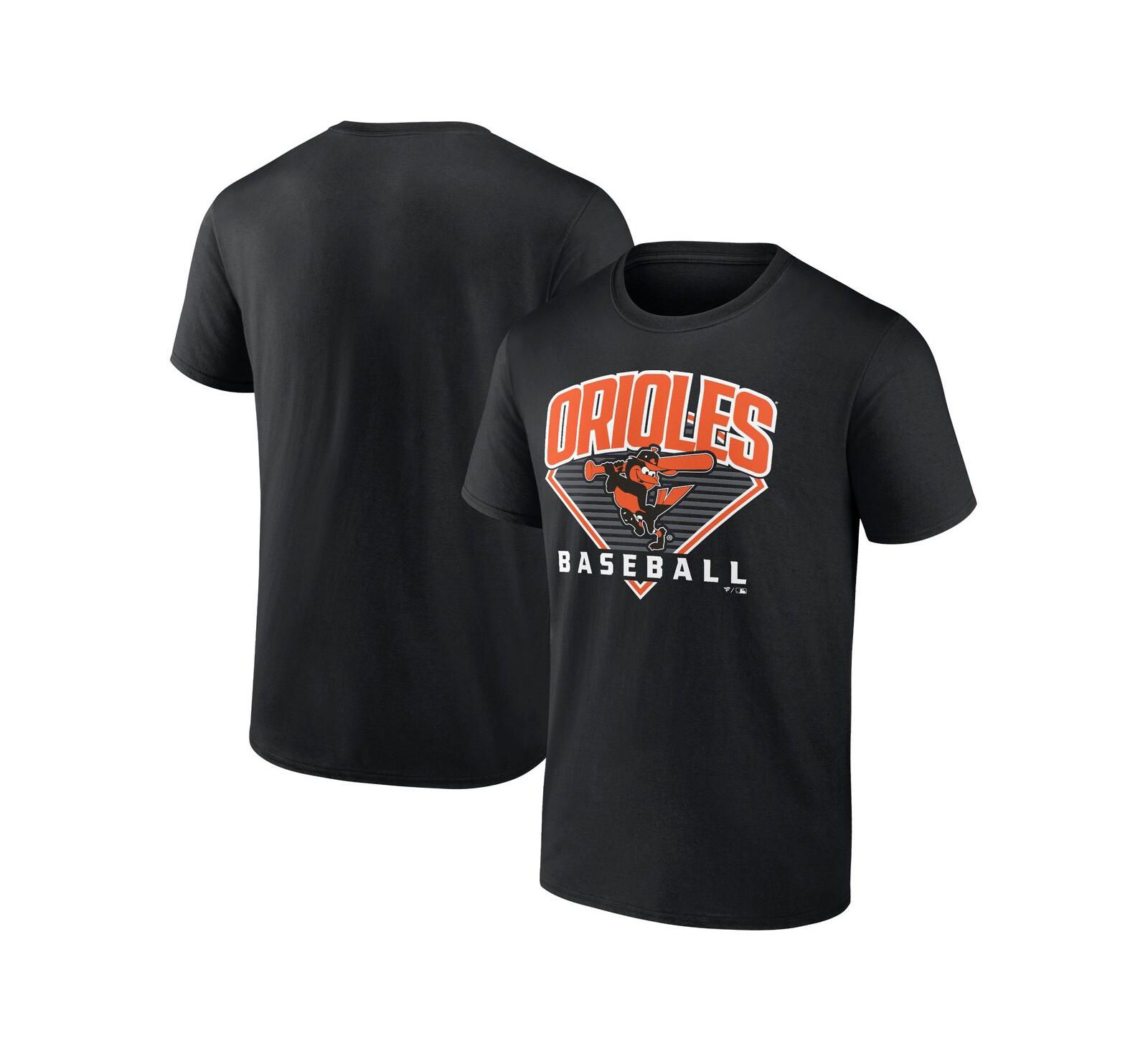 Мужская футболка Fanatics Mto Label Men's Black Baltimore Orioles Baseball