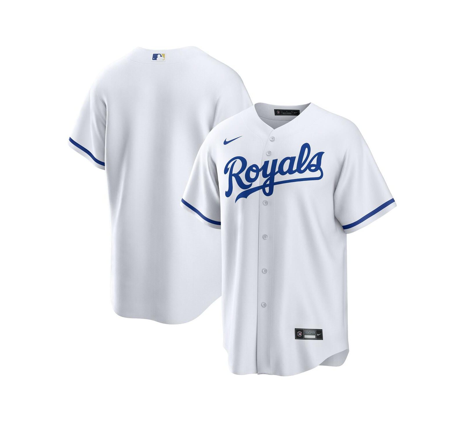 Nike Мужская джерси-реплика Kansas City Royals White Big & Tall