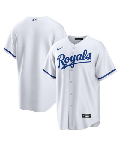 Nike Men's White Kansas City Royals Home Big & Tall Replica Jersey