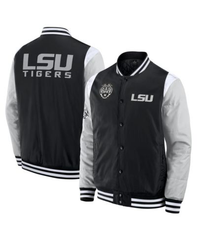 Мужская куртка Fanatics Black LSU Tigers Elements Elite Full-Snap
