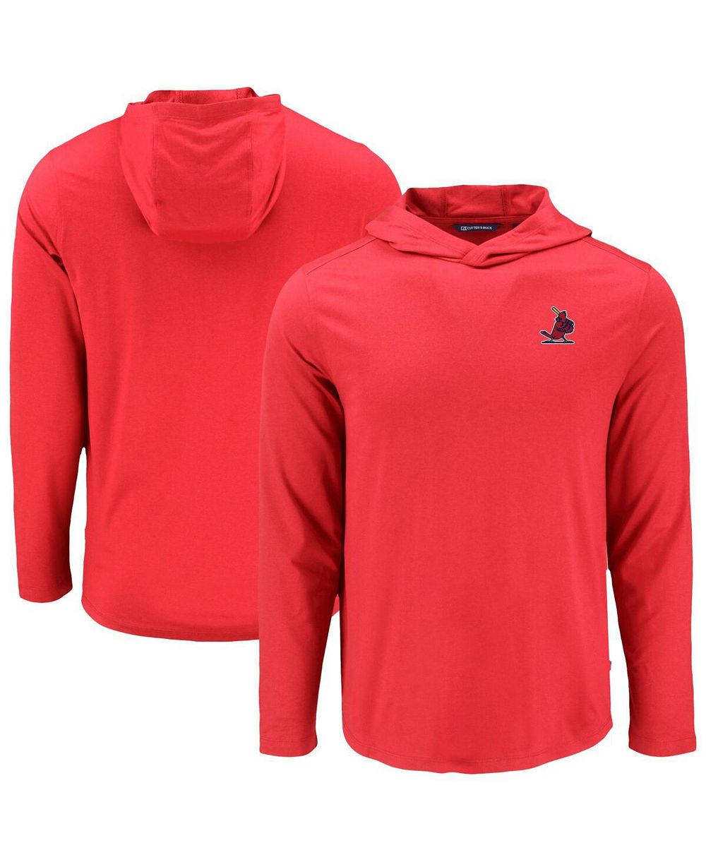 Cutter & Buck Мужское худи St. Louis Cardinals Coastline Epic Comfort с длинным рукавом, красное