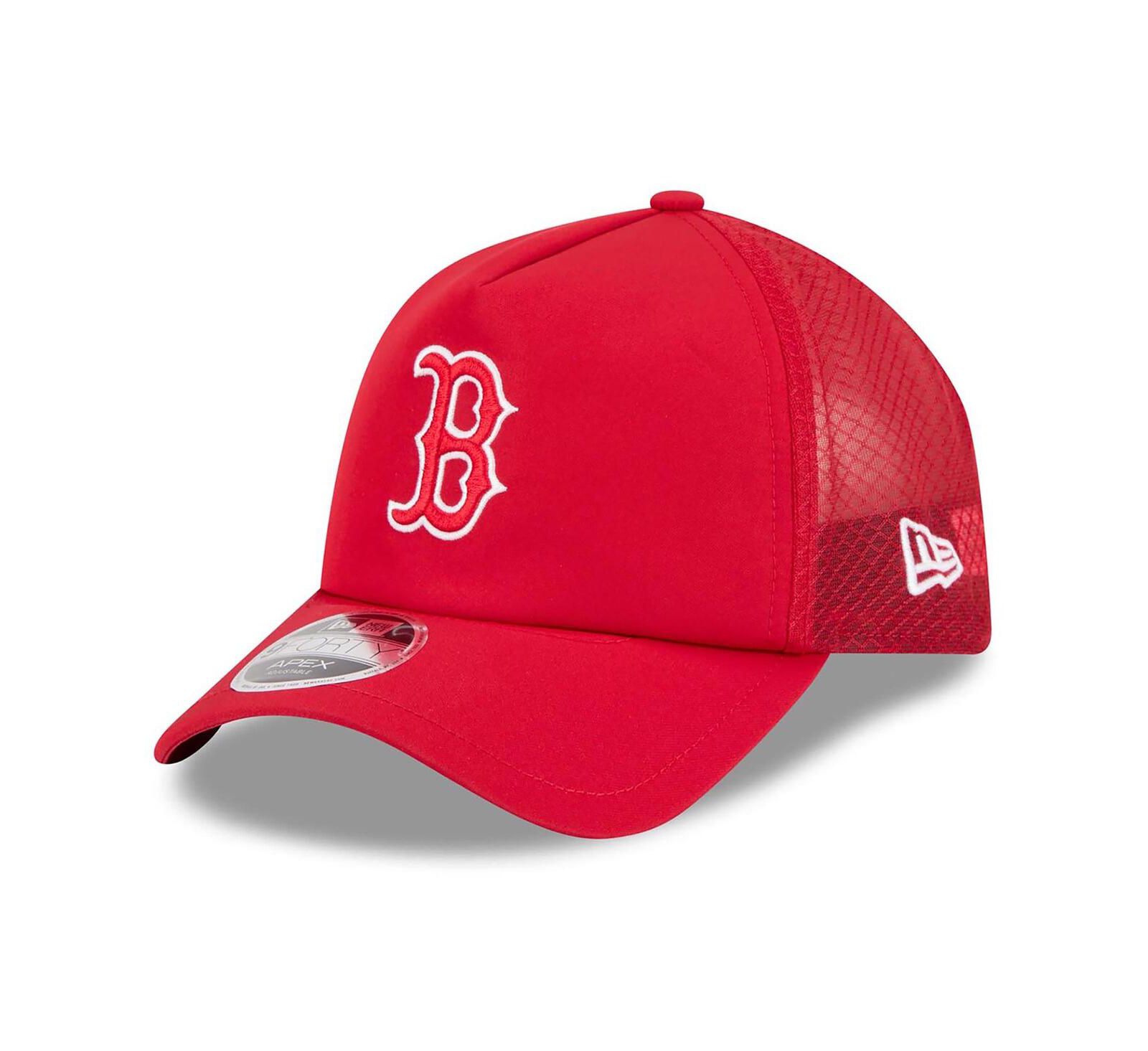New Era Мужская кепка-тракер 9FORTY Apex Boston Red Sox 2026 красный