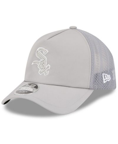 Мужская бейсболка New Era Chicago White Sox 2026 Apex 9FORTY регулируемая