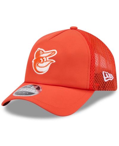 New Era кепка trucker adjustable 9FORTY Apex, оранжевая, Baltimore Orioles 2026, Мужской