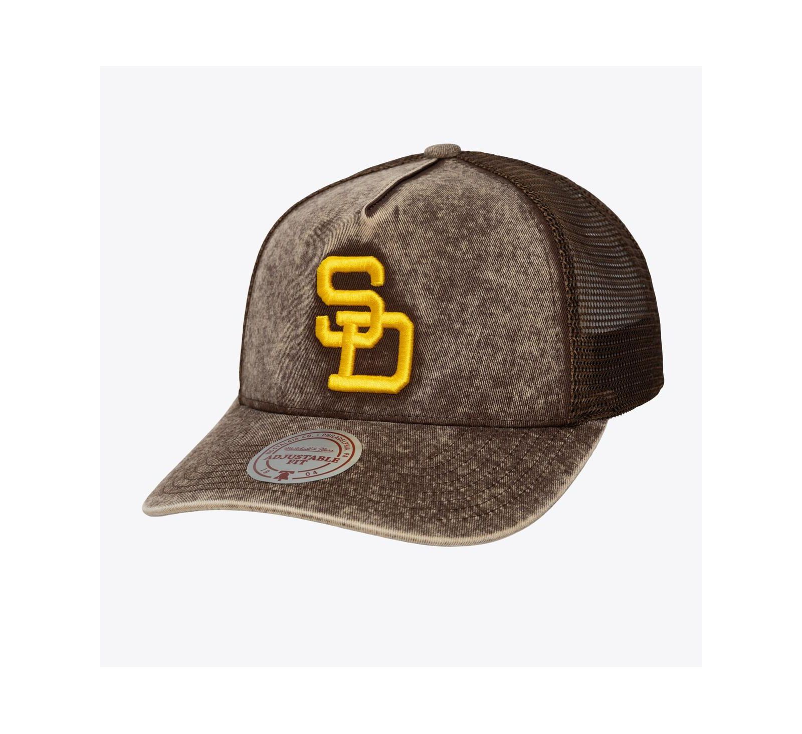 Мужская и женская кепка Mitchell & Ness San Diego Padres Cooperstown Gameday
