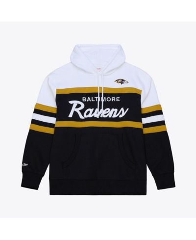 Мужское худи Mitchell & Ness Black Baltimore Ravens Head Coach