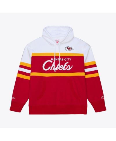 Mitchell & Ness Мужское худи Kansas City Chiefs Head Coach, красное