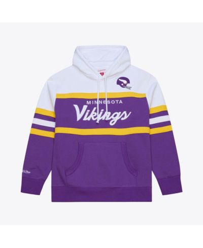 Мужское худи Mitchell & Ness Purple Minnesota Vikings Head Coach