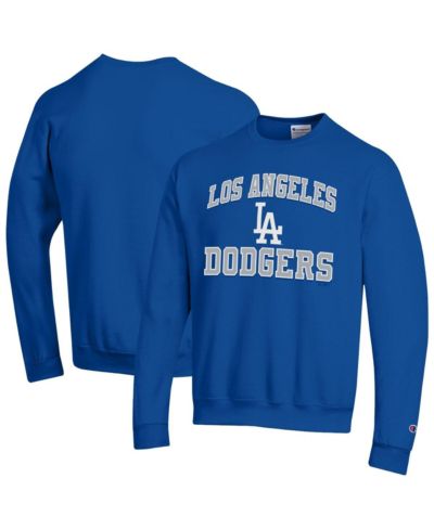Champion Men's Royal Los Angeles Dodgers Heart & Soul Powerblend Sweatshirt