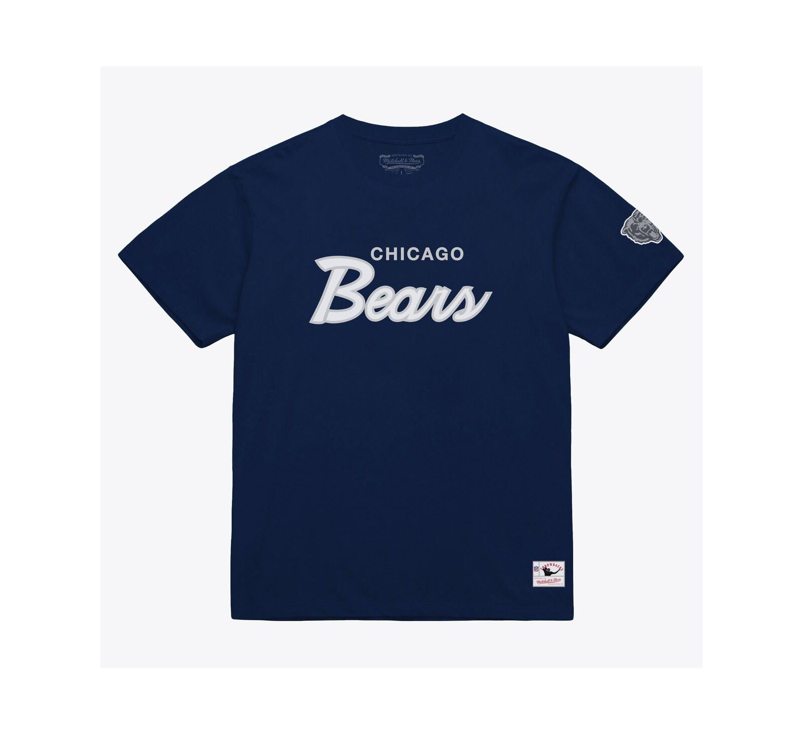 Mitchell & Ness мужская классическая футболка Chicago Bears Head Coach, темно-синяя