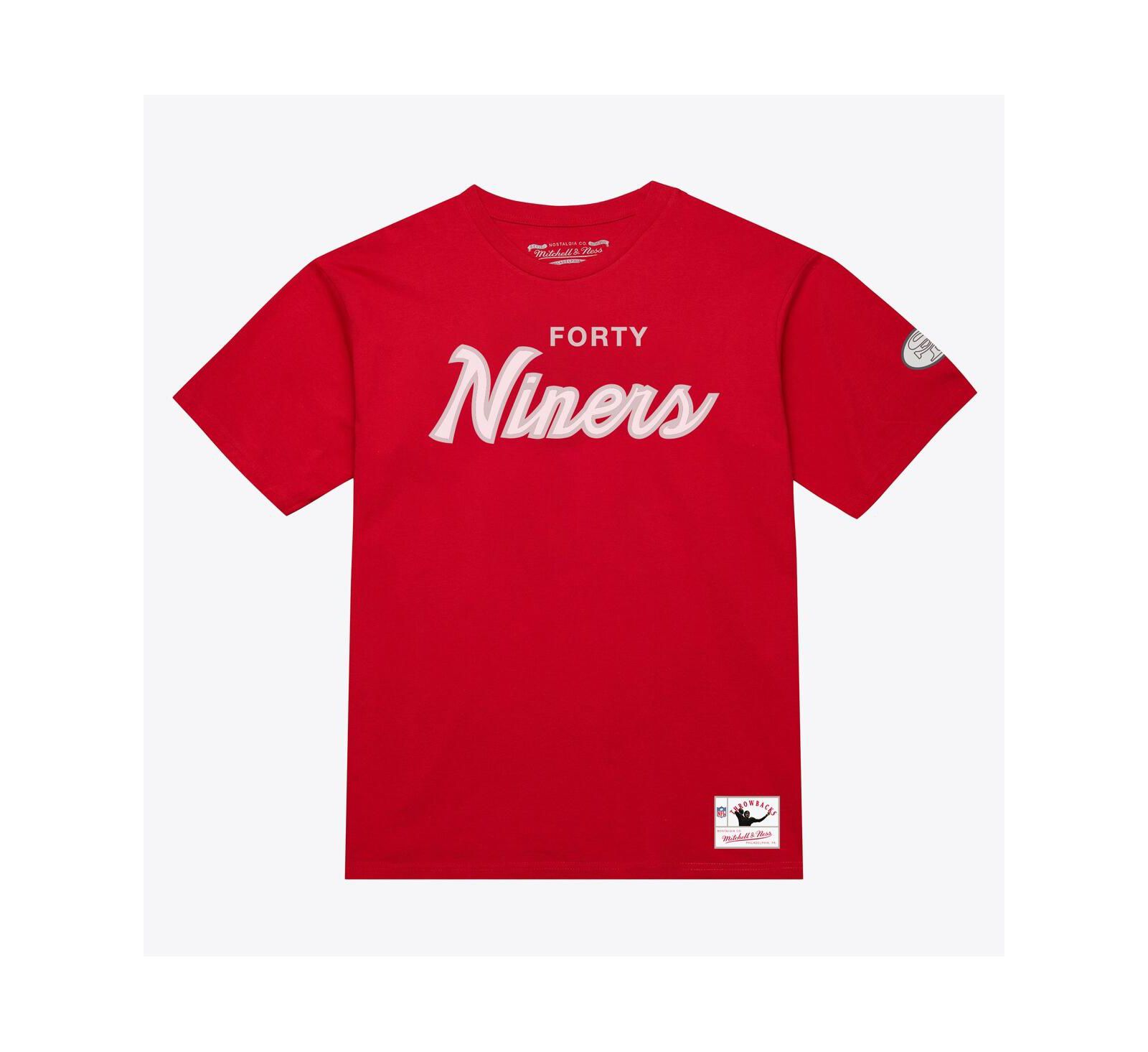 Мужская футболка Mitchell & Ness Scarlet San Francisco 49ers Head Coach Classic