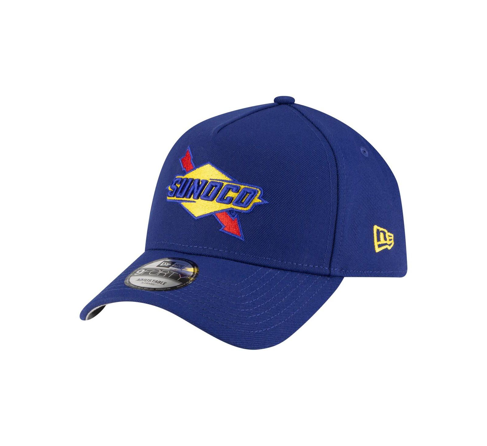 New Era Men's Blue NASCAR Sunoco 9FORTY A-Frame Adjustable Hat