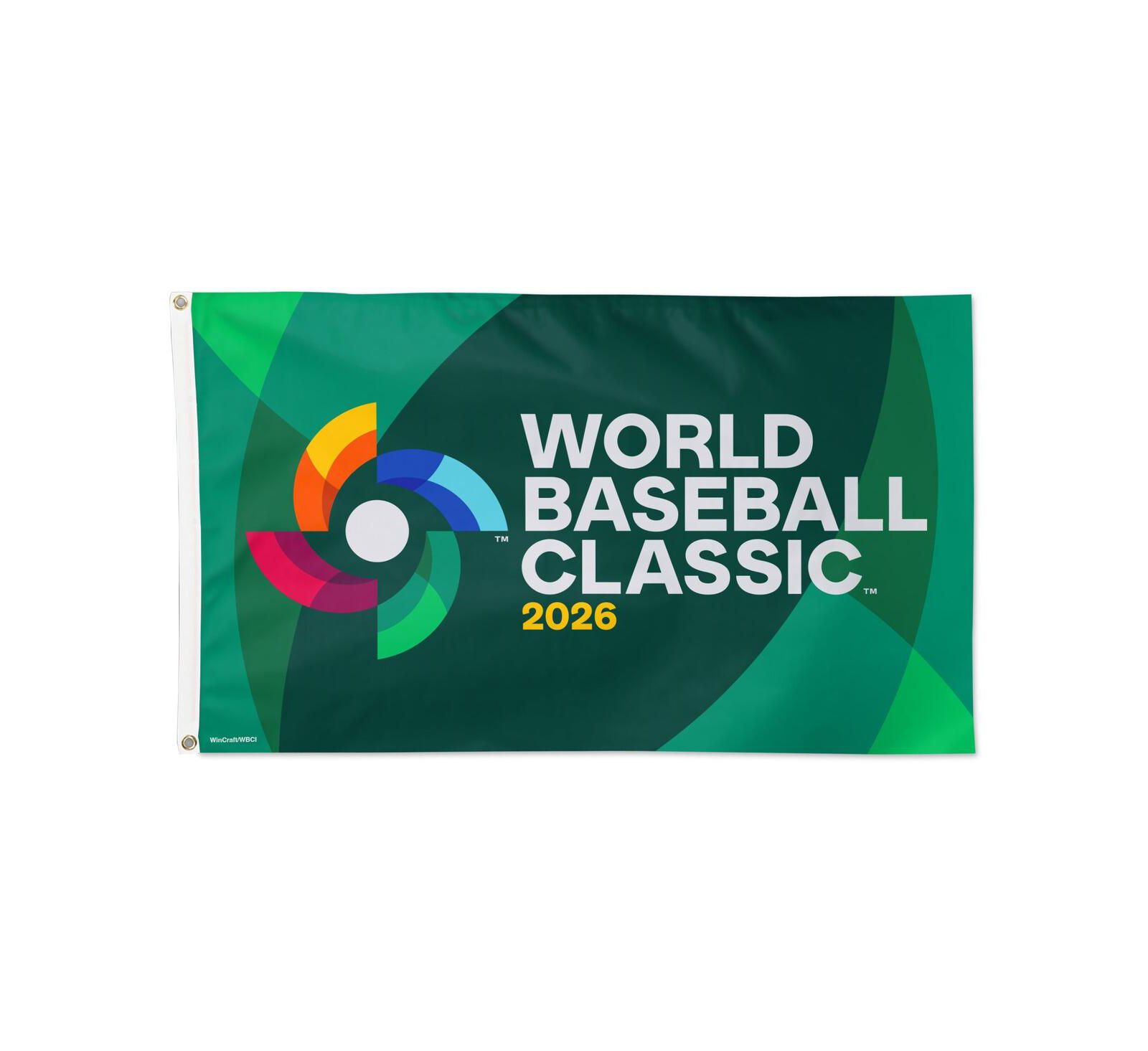 Wincraft 2026 World Baseball Classic 3' x 5' Single-Sided Deluxe Flag