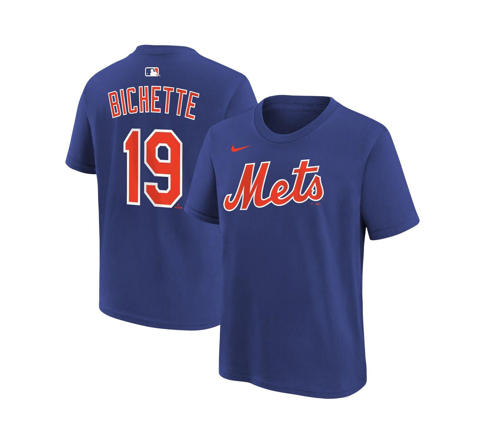 Детская футболка Nike Bo Bichette New York Mets, синяя