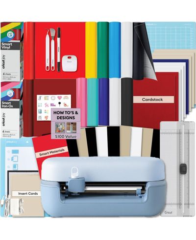 Набор Cricut Joy 2 Rainbow Essential — компактная умная режущая машина с винилом и картоном
